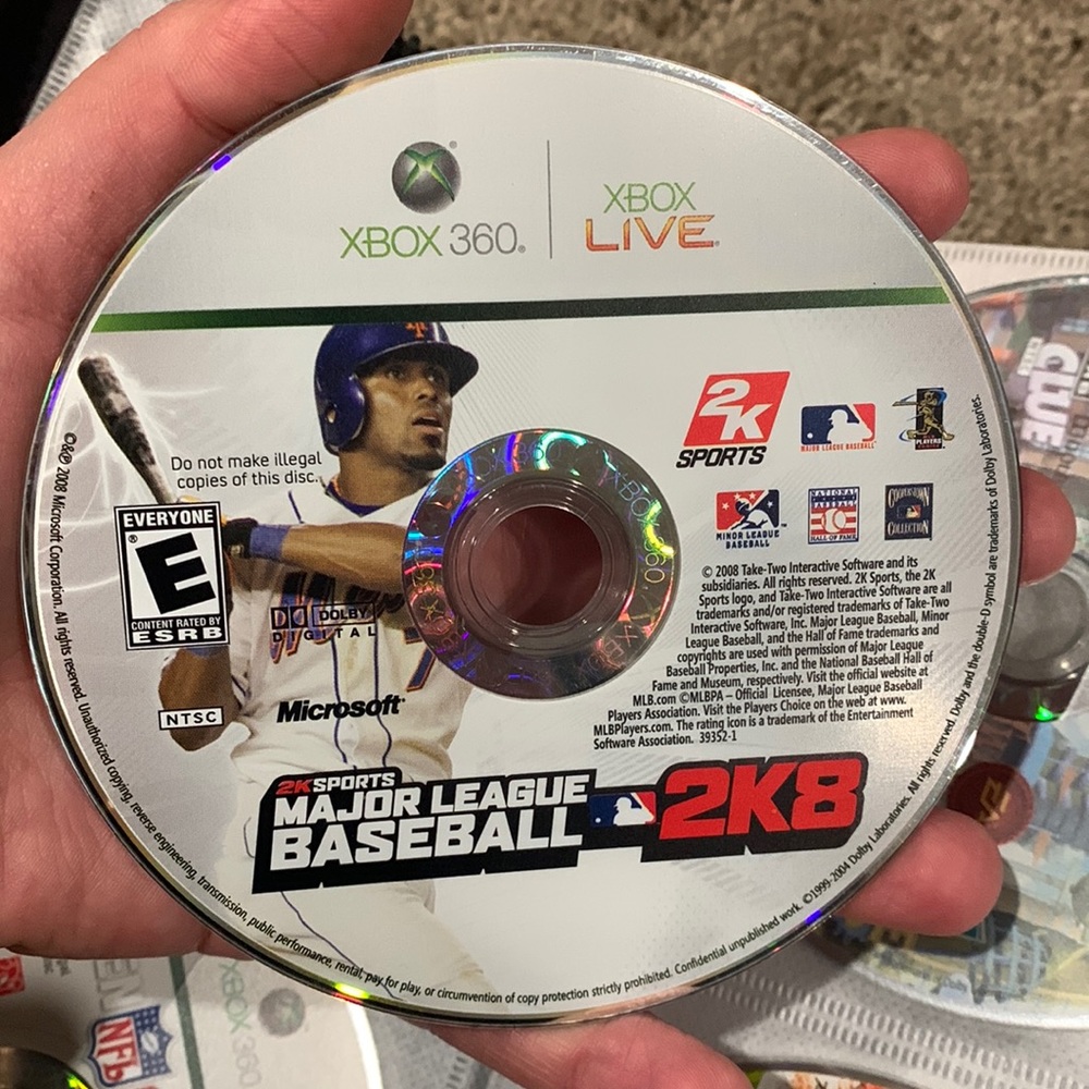 CBOX 360 2K Sports Major League Baseball 2KB Game
